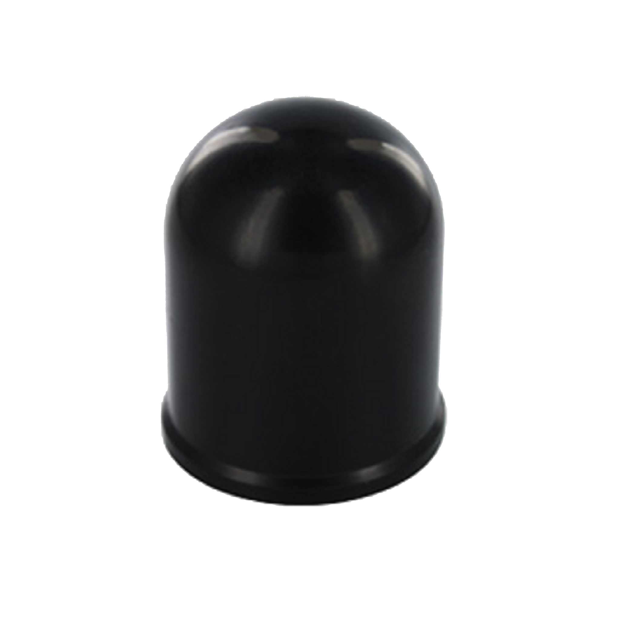 Clip On Black Plastic Towball Cover