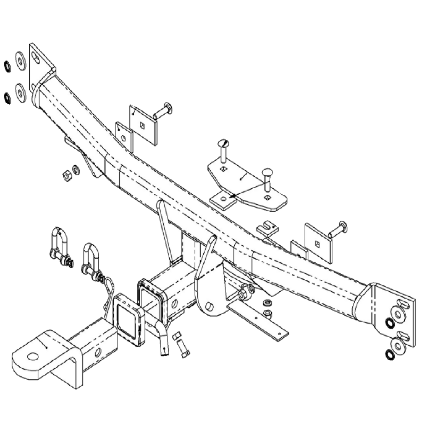 Holden Monaro Coupe 12/2001 - 12/2009 - Towbar Kit