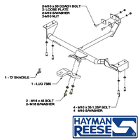 Toyota Echo Hatch 10/1999 - 10/2005 - Towbar Kit
