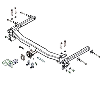 Volkswagen Jetta Sedan 02/2006 - 10/2009 - Towbar Kit
