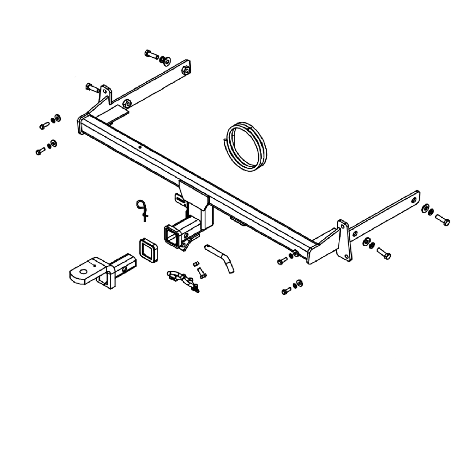 Skoda Octavia Hatch 10/2007 - 09/2013 - Towbar Kit