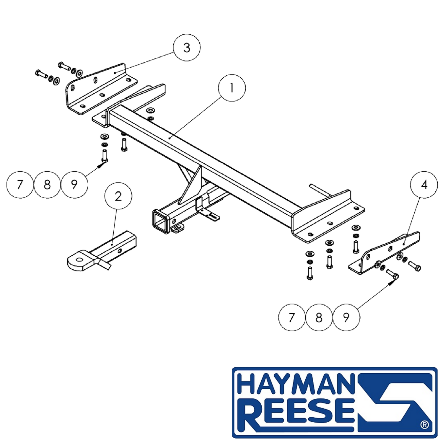 Lexus RX350 SUV 02/2009 - 10/2015 (Not Hybrid) - Towbar Kit