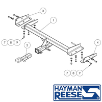 Lexus RX350 SUV 02/2009 - 10/2015 (Not Hybrid) - Towbar Kit
