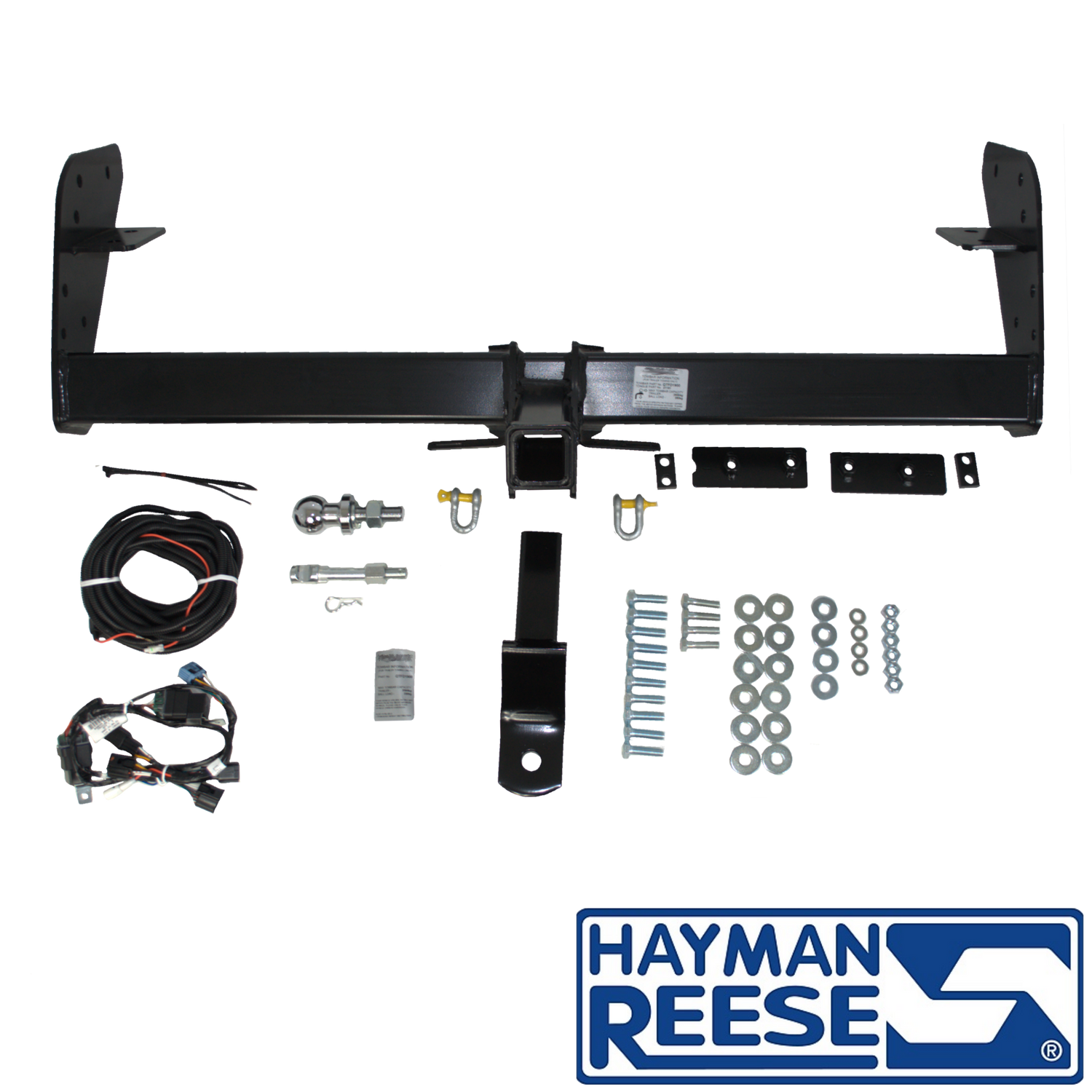 Ford Ranger 2wd & 4wd Hi-Rider Tub Body With Bumper 10/2011 - 07/2015 (Not XLT Or Wildtrax) - Towbar Kit