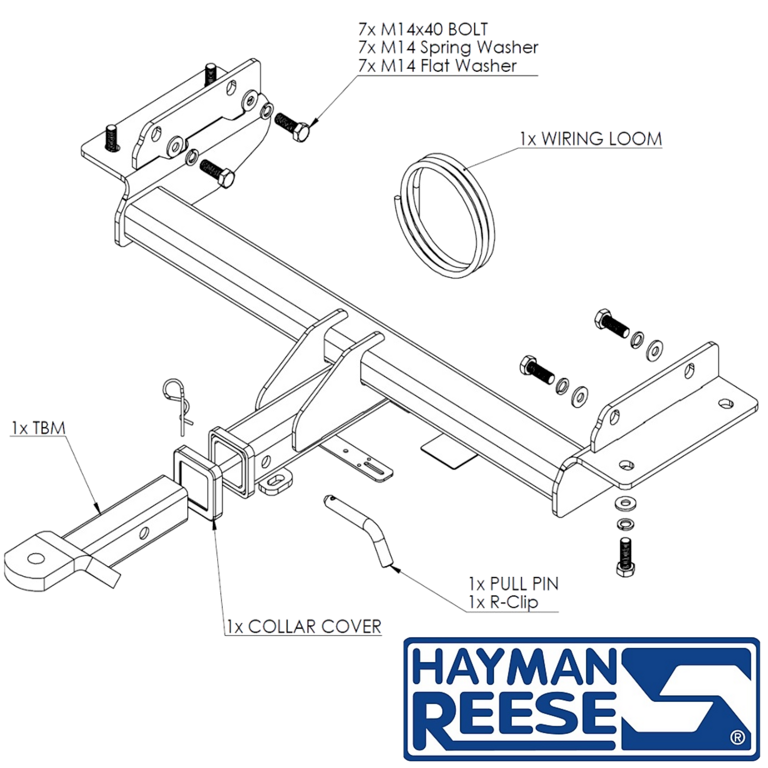 Jeep Grand Cherokee SUV 07/2014 - 10/2021 (Not Adblue & Other Models) - Towbar Kit