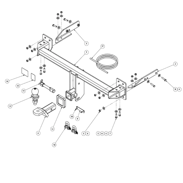 Volvo XC40 SUV 01/2018 - On - Towbar Kit