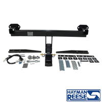 Towbar kit with hardware components