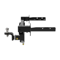 Side view of Towbar with tow hitch in the 50mm Square receiver