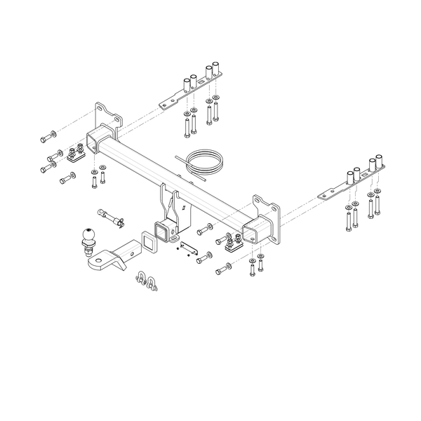 Jaguar F Pace SUV 09/2015 - 04/2021 - Towbar Kit