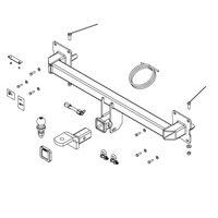 MG HS SUV 10/2019 - 12/2024 - Towbar Kit