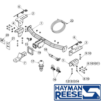 Haval H6 B01 SUV (Does not fit GT) 02/2021 - 05/2025 - Towbar Kit