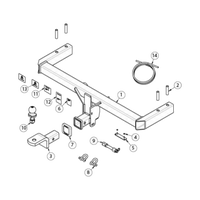 Audi Q5 SUV 02/2017 - 09/2020 - Towbar Kit