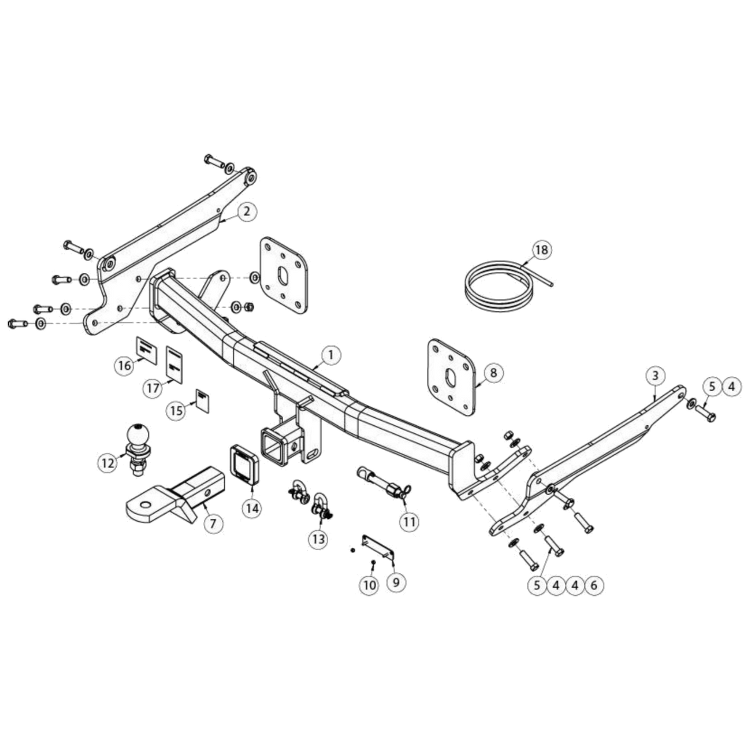 Mazda CX-8 SUV 01/2018 - On - Towbar Kit