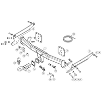 Mazda CX-8 SUV 01/2018 - On - Towbar Kit