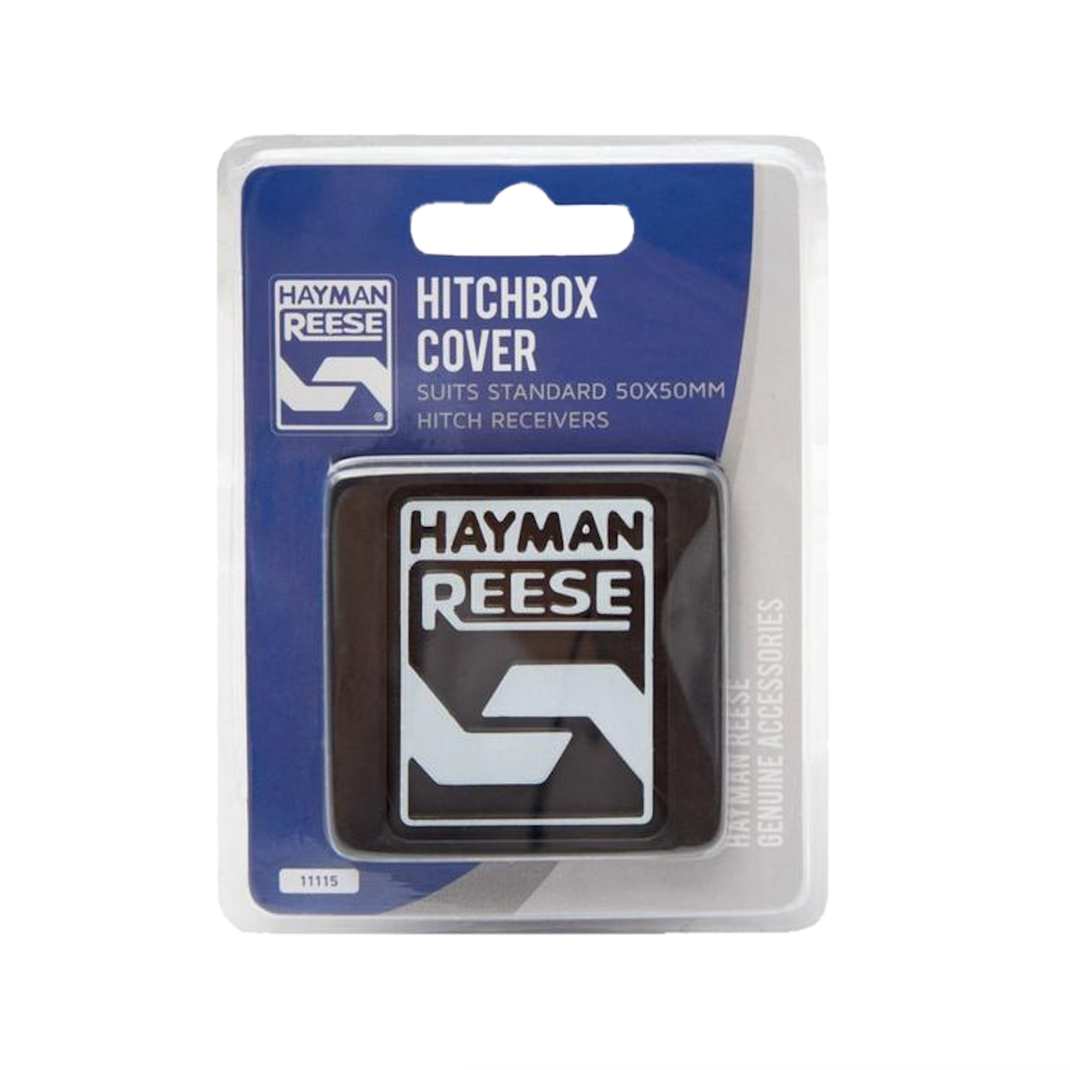 Hayman Reese 50mm Rubber Hitch Receiver Cover / Bung / Hitchbox Cover