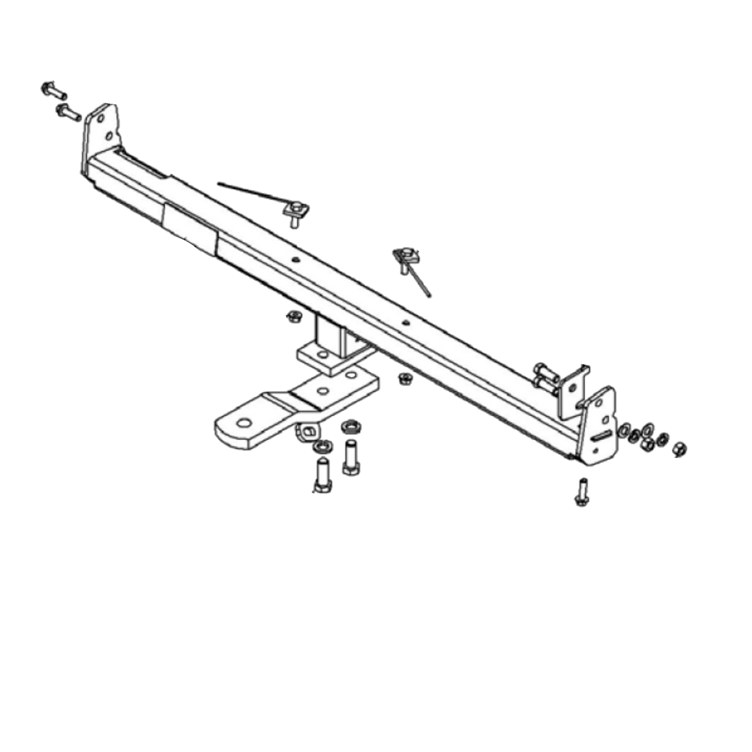 Ford Fairlane BA-BF / LTD Sedan 07/2003 - 08/2005 - Towbar Kit