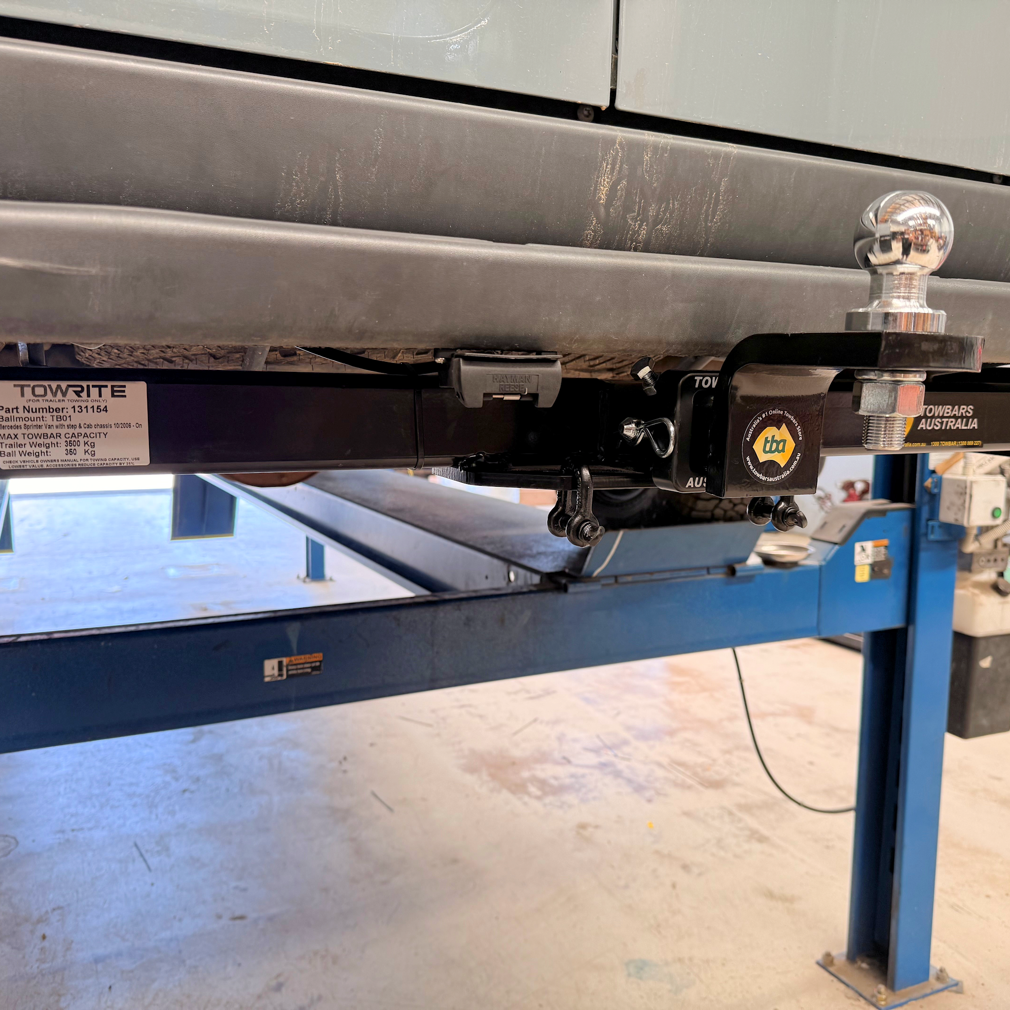 Mercedes-Benz Sprinter Van With Step 06/2018 - On - Towbar Kit