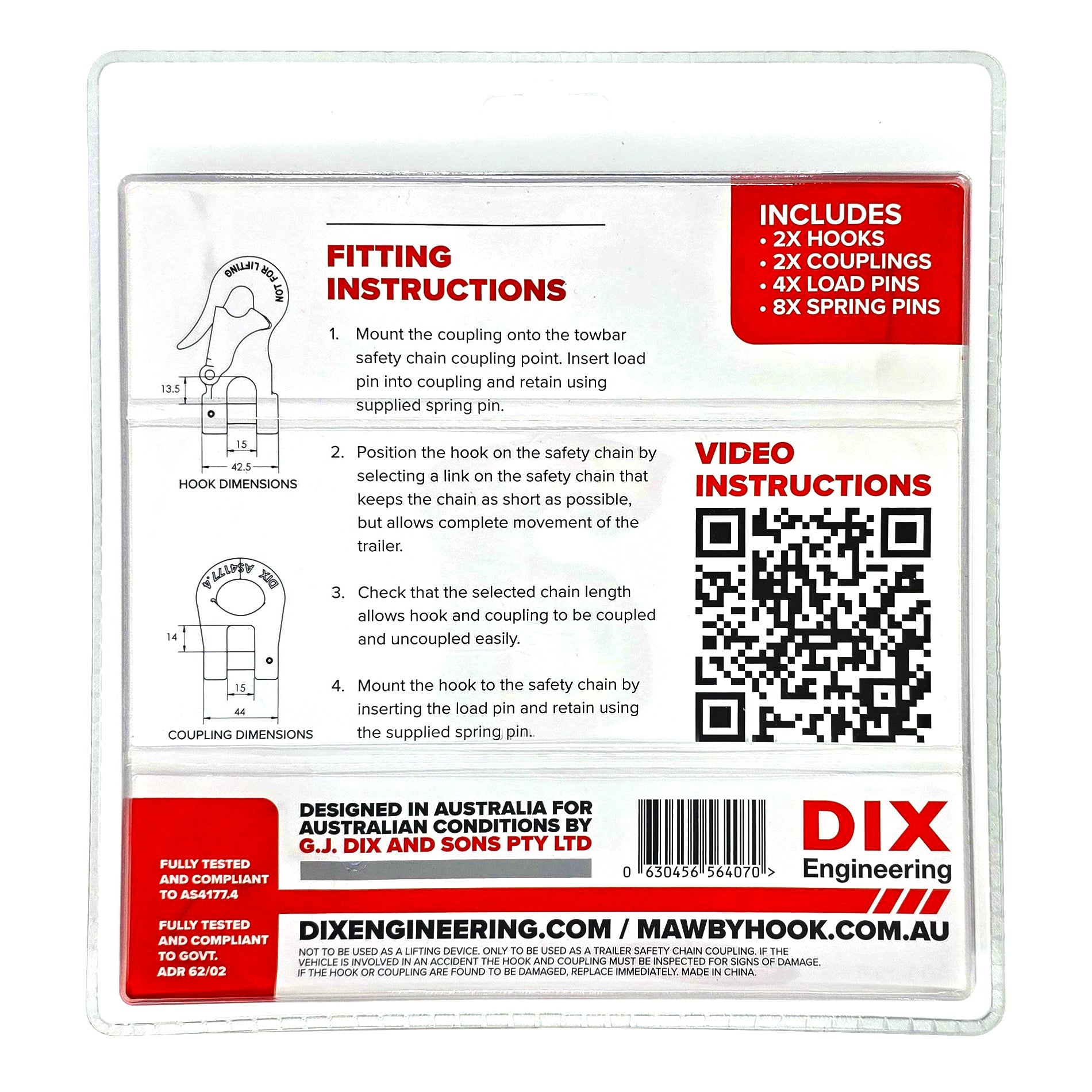 Mawby Hook Twin Pack