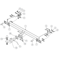 Toyota HiLux Cab Chassis Extended Tray 10/2025 - On - Towbar Kit