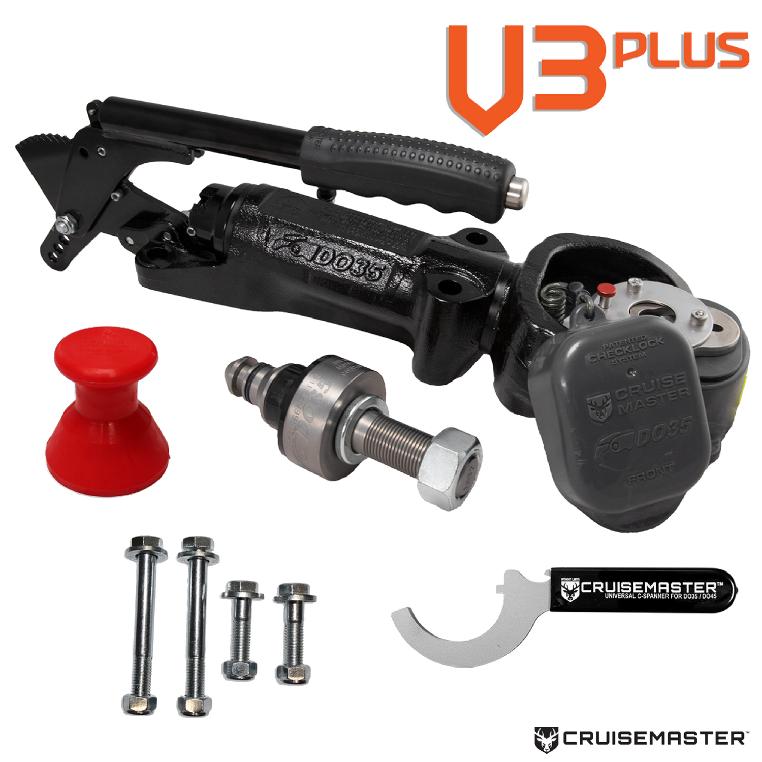 DO35 V3 Plus With Brake 7/8" Pin (Kit)