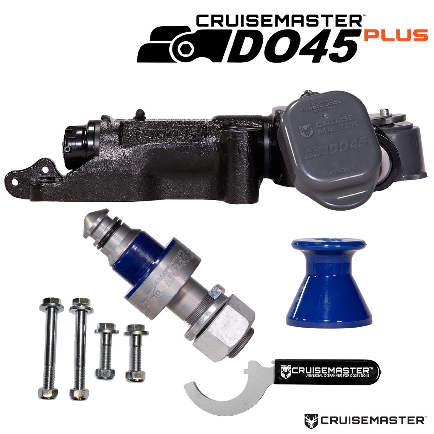 DO45 Plus No Brake 1 1/4" Pin (Kit)
