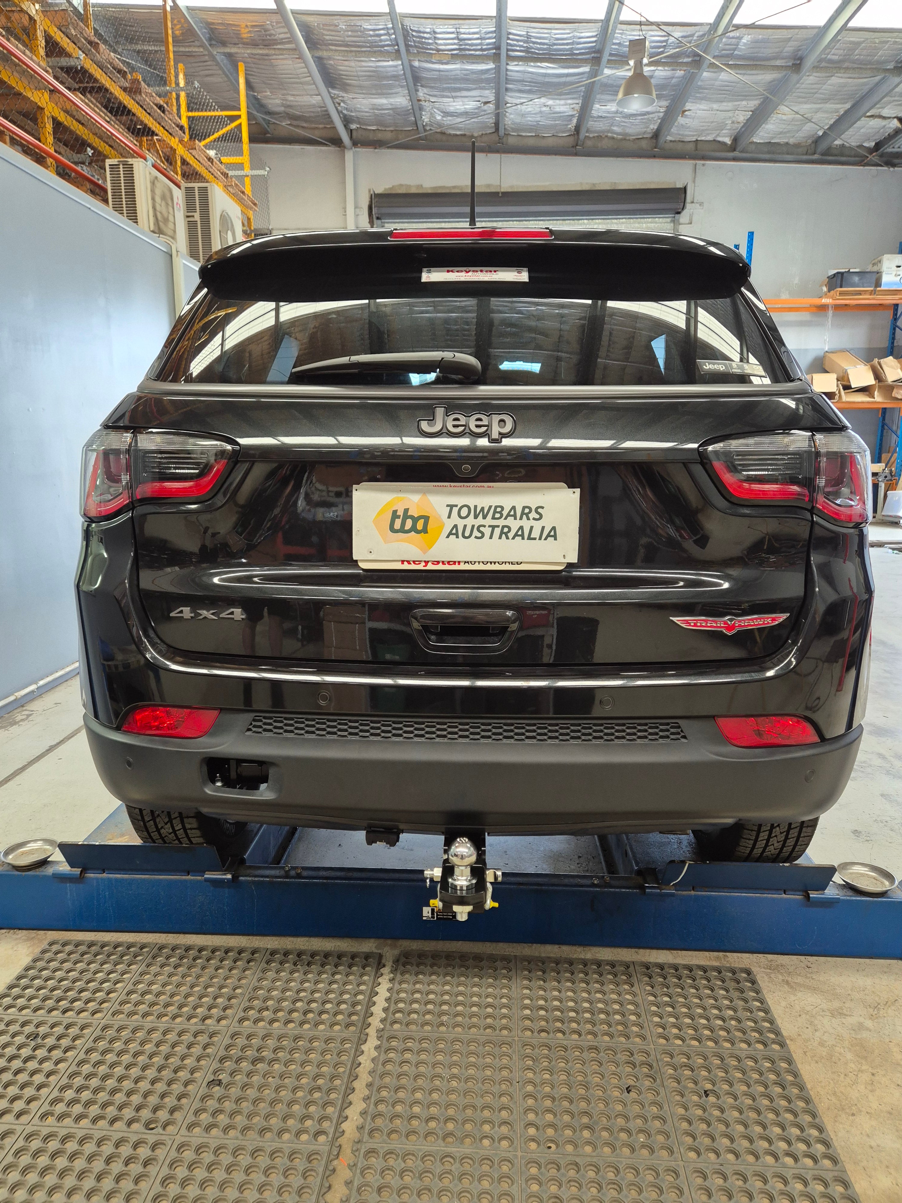 Jeep Compass 4x4 Limited Only SUV 09/2017 - On (Trailhawk Red Tow Hook will be Deleted) - Towbar Kit