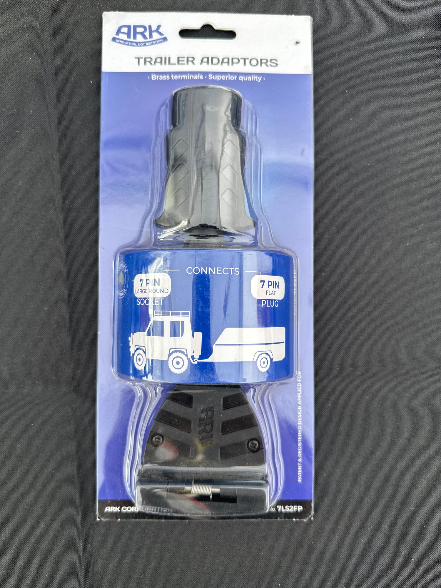 7 Large Round to 7 Flat Adaptor