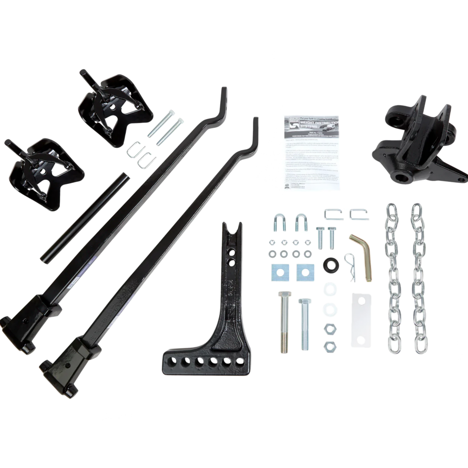 Hayman Reese 1200lb Super Heavy Duty Weight Distribution Kit with Truncated 30" Spring Arms