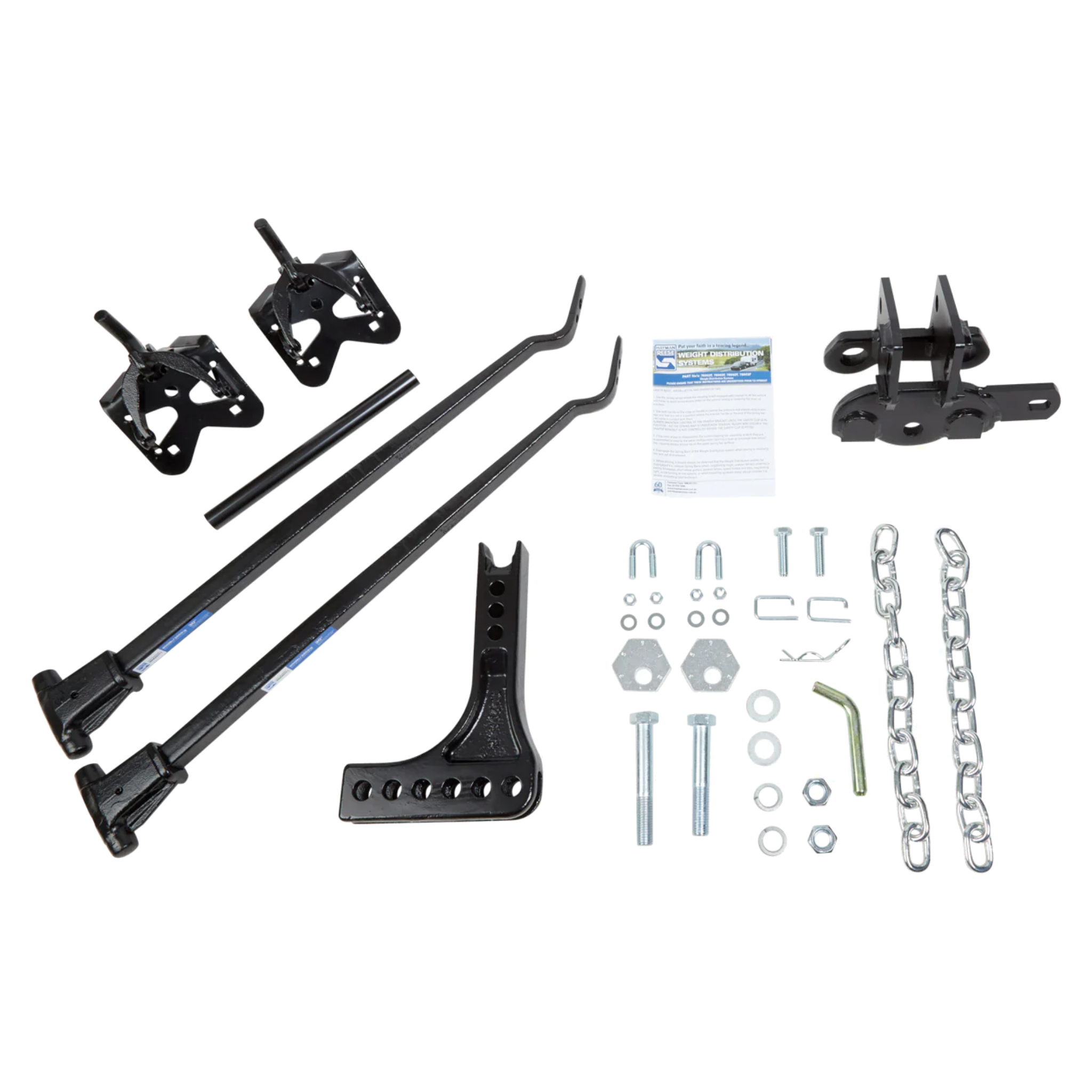 Hayman Reese 800lb Heavy Duty Weight Distribution Kit with Truncated 30" Spring Arms