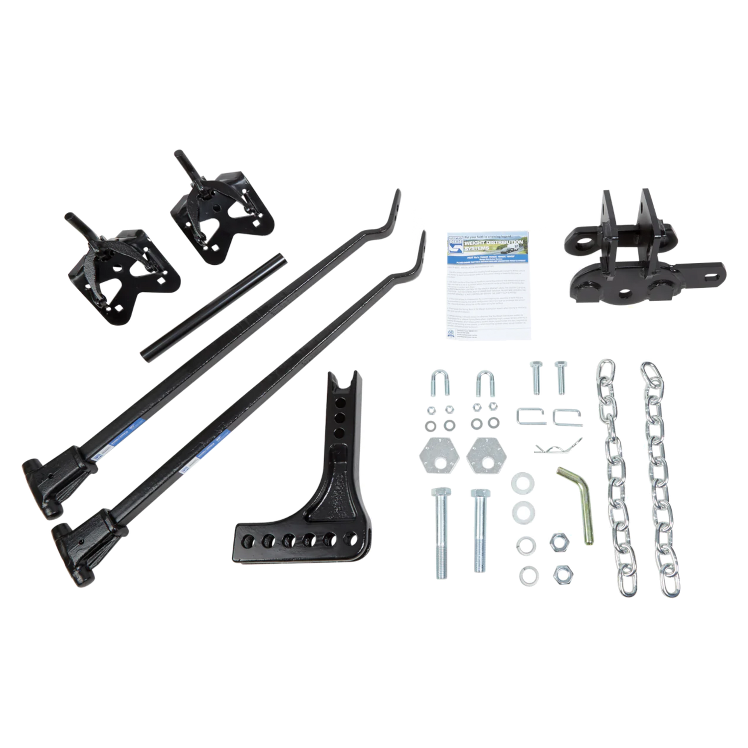 Hayman Reese 800lb Heavy Duty Weight Distribution Kit with Truncated 30" Spring Arms