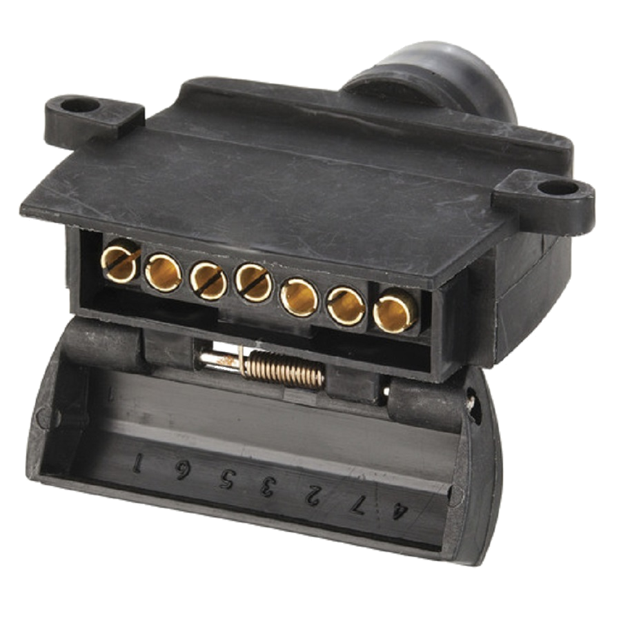7 Pin Flat Plug Only