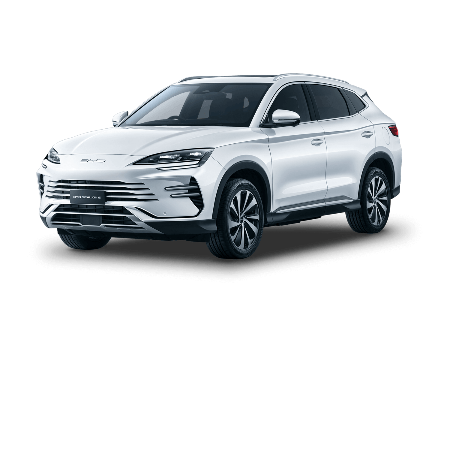 white BYD Sealion 6 SUV