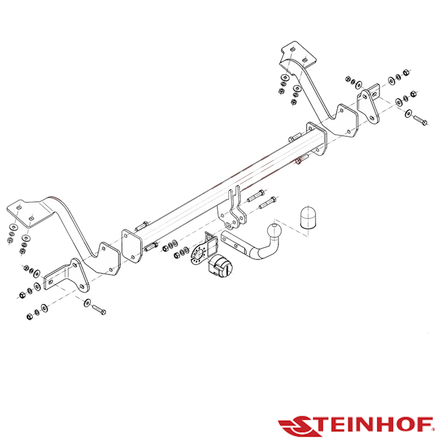 Citroen Berlingo Van 01/2008 - 10/2011 - Towbar Kit