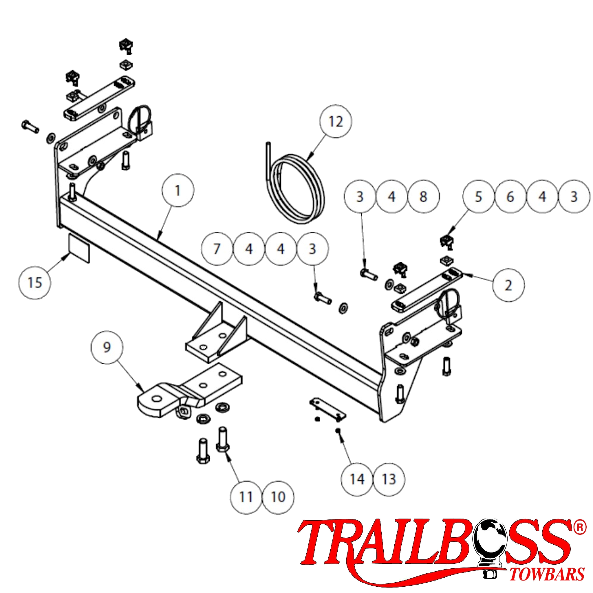 Nissan Qashqai SUV 07/2014 - 08/2017 - Towbar Kit