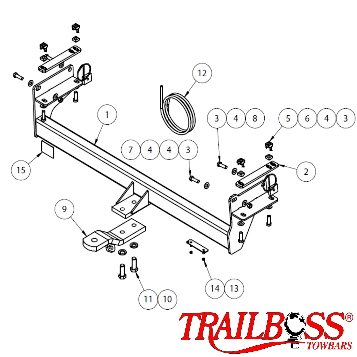 Nissan Qashqai SUV 07/2014 - 08/2017 - Towbar Kit