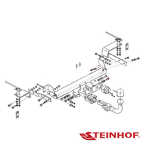 Fiat 500C Convertible (Cabrio) 01/2010 - 12/2022 - Towbar Kit