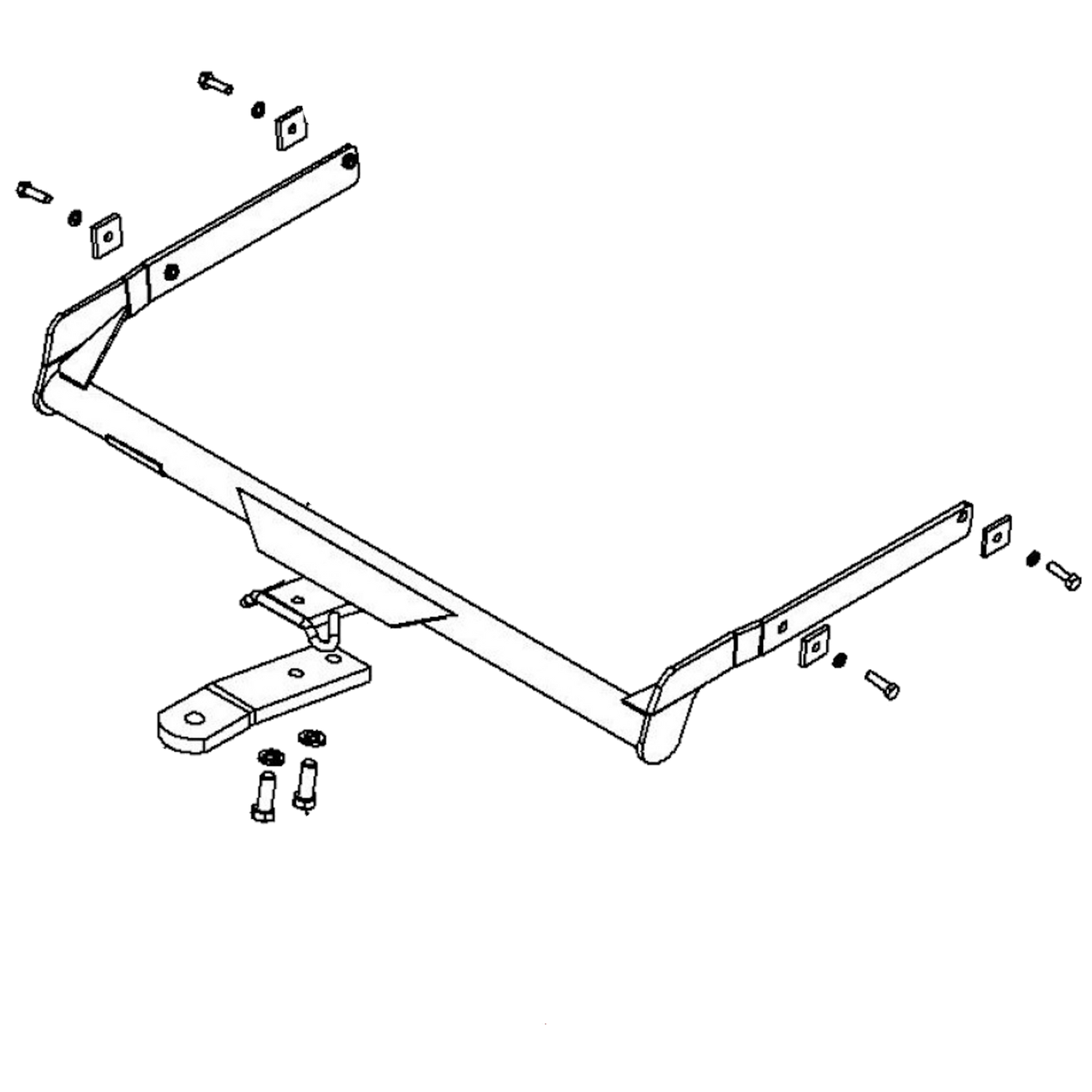 Ford Focus Sedan 05/2005 - 06/2009 - Towbar Kit