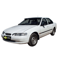 White car with a Towbars Australia logo on a white background