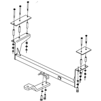 Holden Commodore VG-VS Tub Body 01/1990 - 12/2000 - Towbar Kit