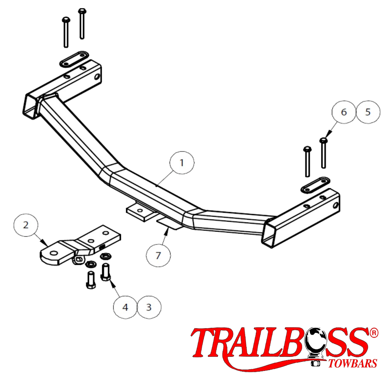 Holden Commodore VE Sedan 08/2006 - 04/2013 - Towbar Kit