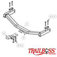 Holden Commodore VE Sedan 08/2006 - 04/2013 - Towbar Kit