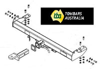 Toyota HiLux 2wd Cab Chassis Tub Body Without Bumper 04/2005 - 08/2015 - Towbar Kit