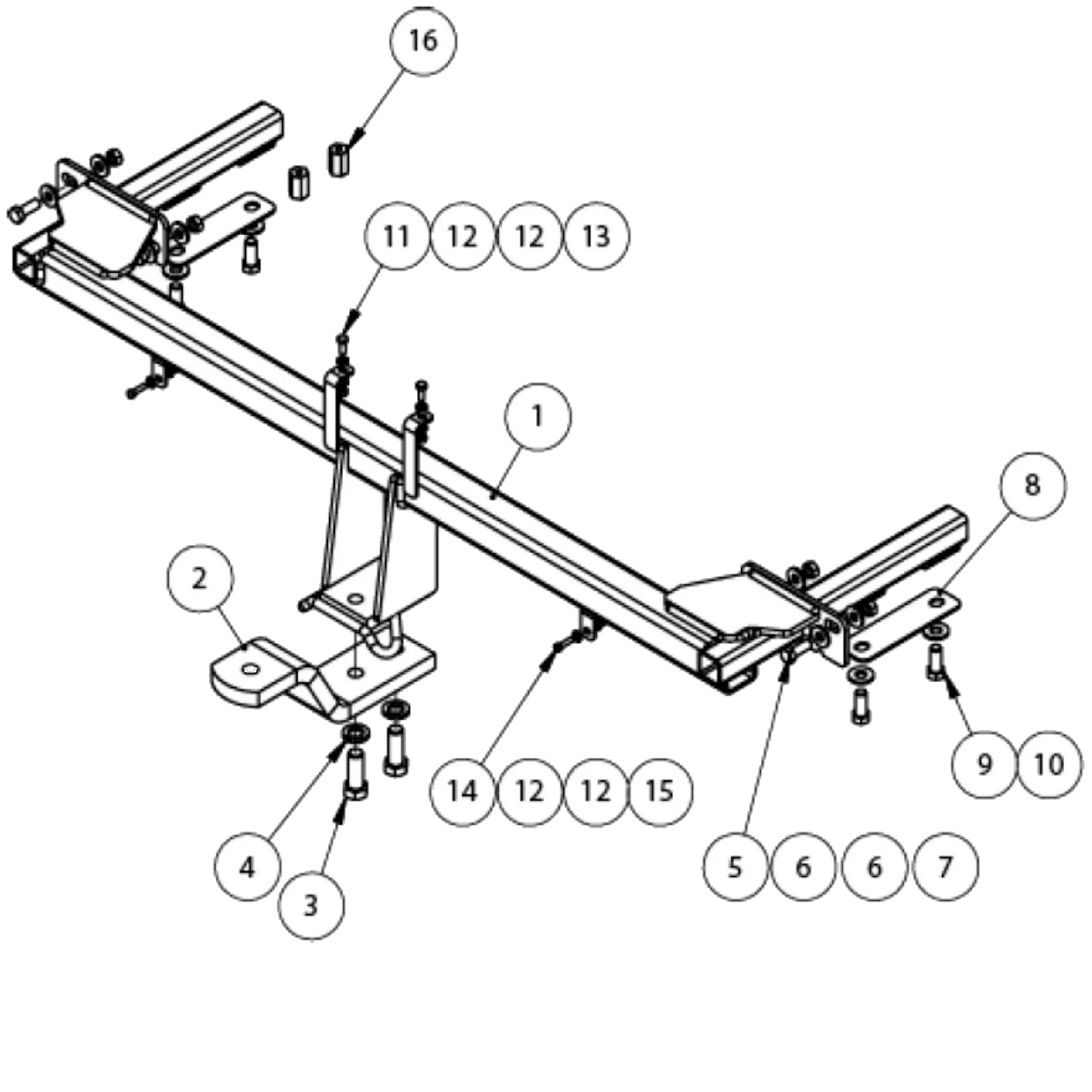 Hyundai i30 Hatch (5 Door Only) 05/2012 - 03/2017 - Towbar Kit