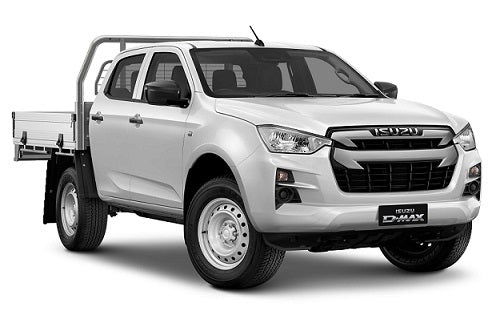Isuzu D-Max Cab Chassis Extended Tray 06/2020 - On - Towbar Kit