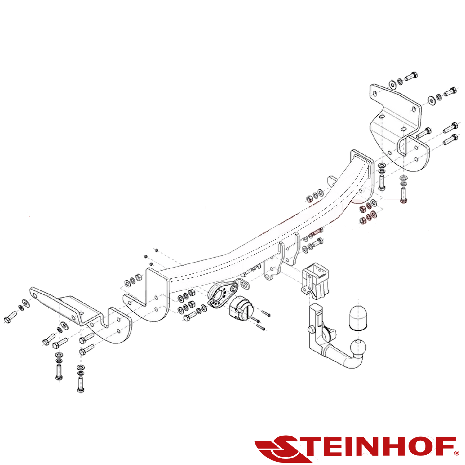 Lexus RX450HL SUV 01/2017 - On - Towbar Kit