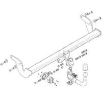 Lexus RX350H & 450H & 500H SUV 06/2022 - On - Towbar Kit