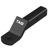 TAG 50m Ballmount - 208mm Long, 44mm Drop, 13mm Rise 135° Face 3500kg