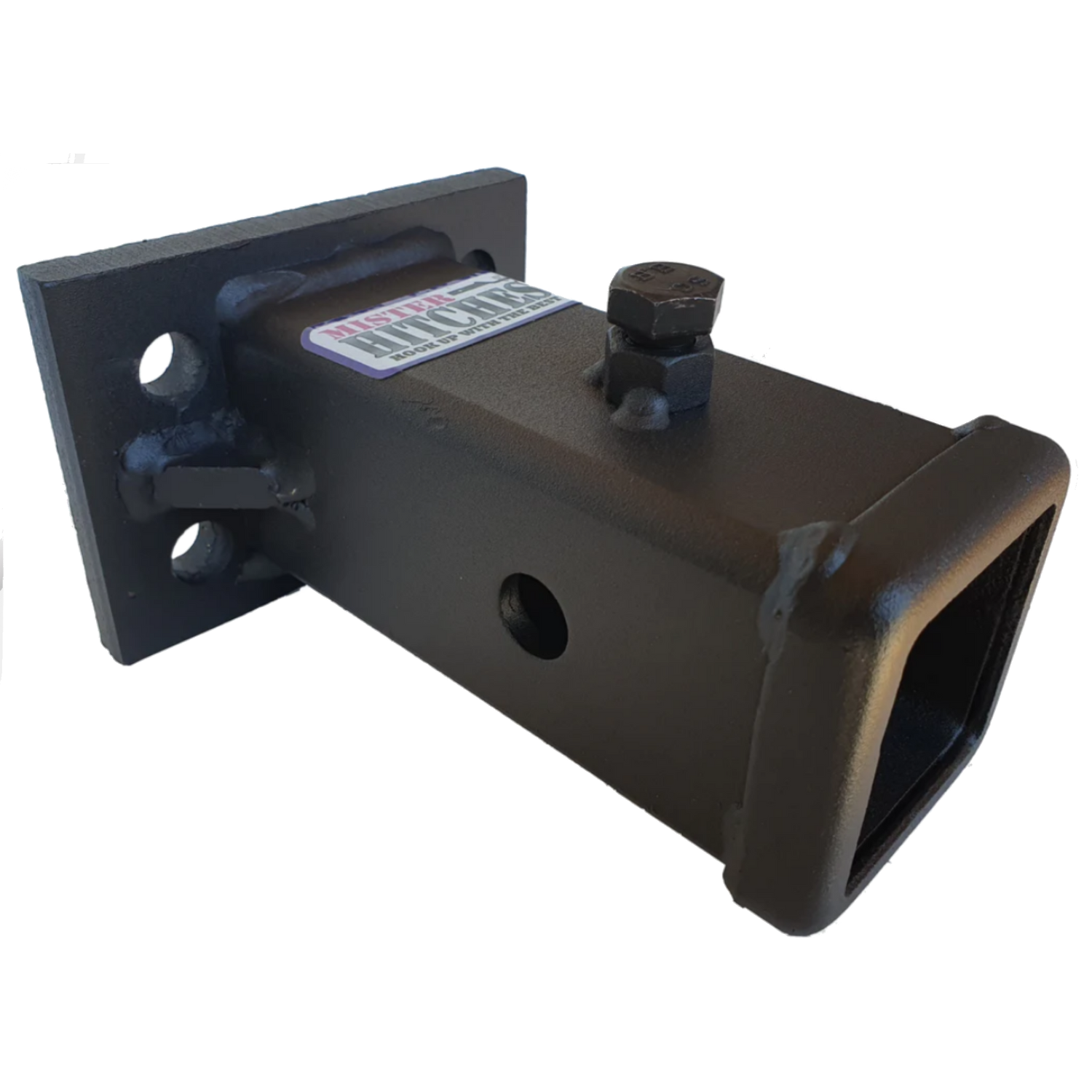 Bolt on Receiver Hitch - Pintle Hook to Class 4 Heavy Duty Receiver