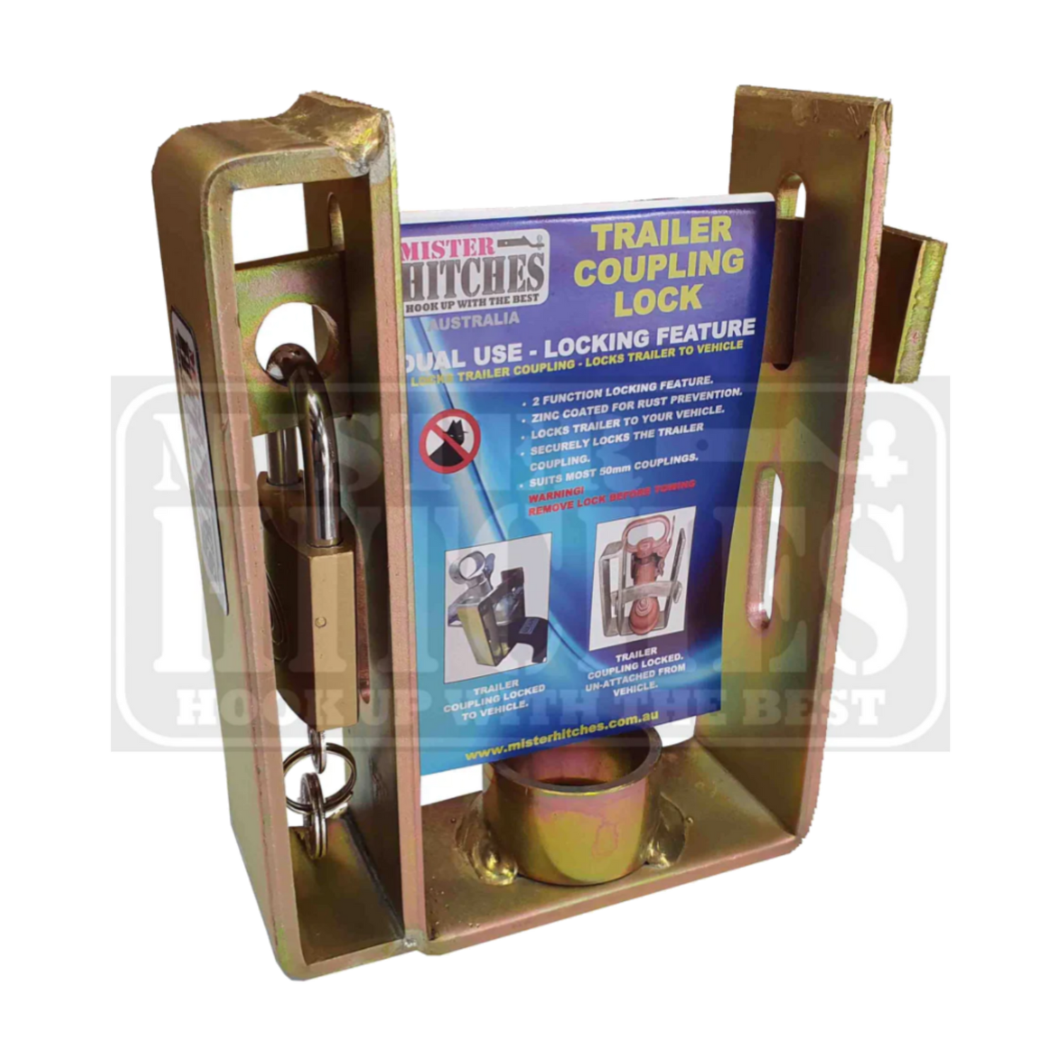 Trailer Coupling Lock - Dual Height
