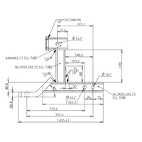 Dual Fixed 50mm Ballmount